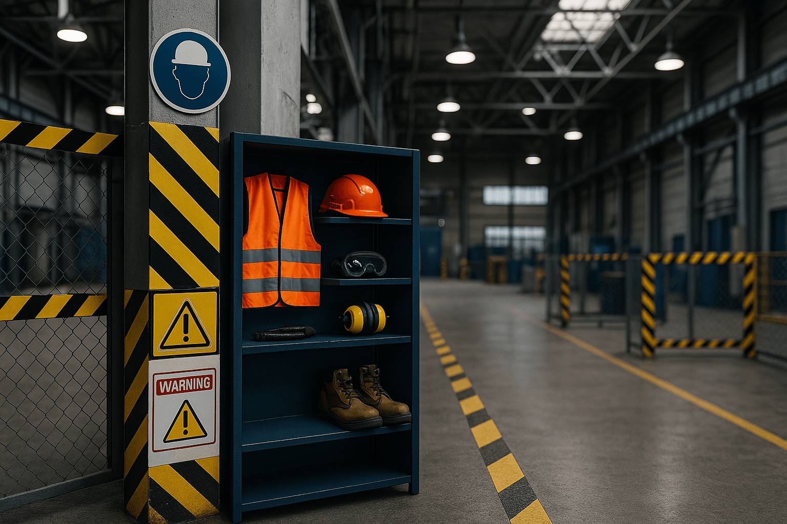 Tło sekcji Hero - Sprzęt BHP